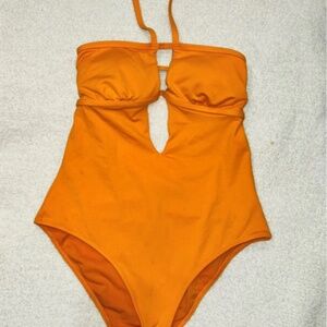 Onepiece Orange Swimsuit Size S